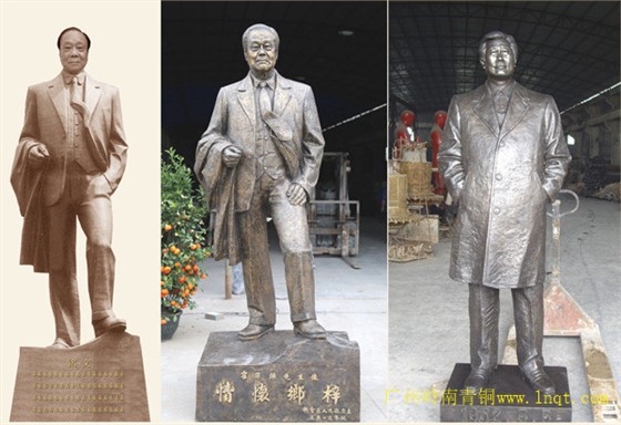 真人全身銅像4 真人全身銅像4