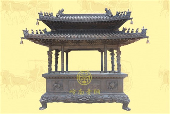 (精品)雙層蓋長方香爐5 (精品)雙層蓋長方香爐5