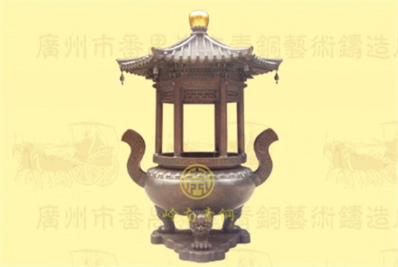 (精品)單層蓋頂圓香爐A (精品)單層蓋頂圓香爐A