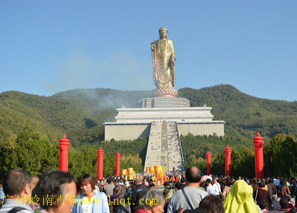 世界上最高的銅佛像——中國中原大佛 世界上最高的銅佛像——中國中原大佛
