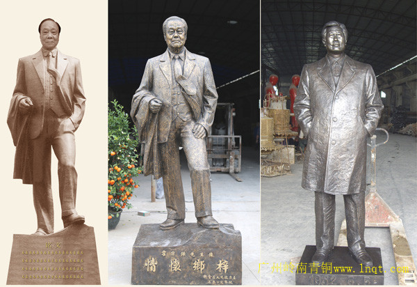 真人全身銅像4 真人全身銅像4
