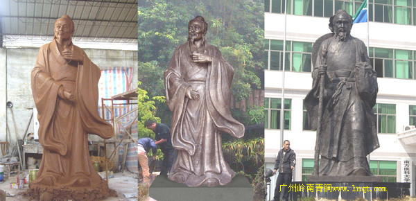 真人全身銅像 真人全身銅像