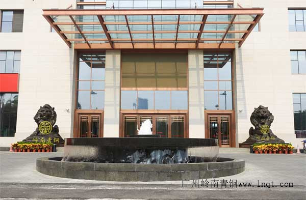 招商銀行銅獅子工程-廣州嶺南青銅 招商銀行銅獅子工程-廣州嶺南青銅