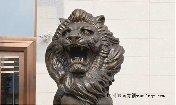 招商銀行銅獅子工程-廣州嶺南青銅 招商銀行銅獅子工程-廣州嶺南青銅