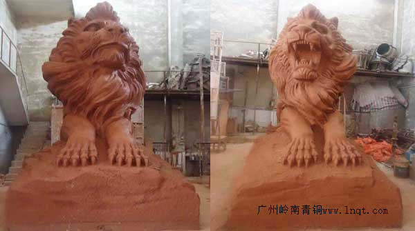 招商銀行銅獅子工程-廣州嶺南青銅 招商銀行銅獅子工程-廣州嶺南青銅