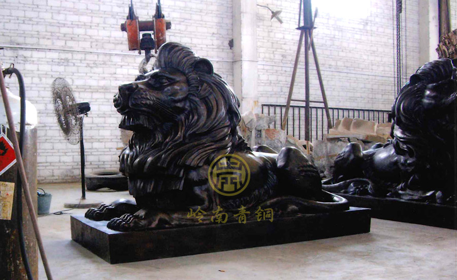 中國人民銀行內蒙古分行銅獅工程 中國人民銀行內蒙古分行銅獅工程