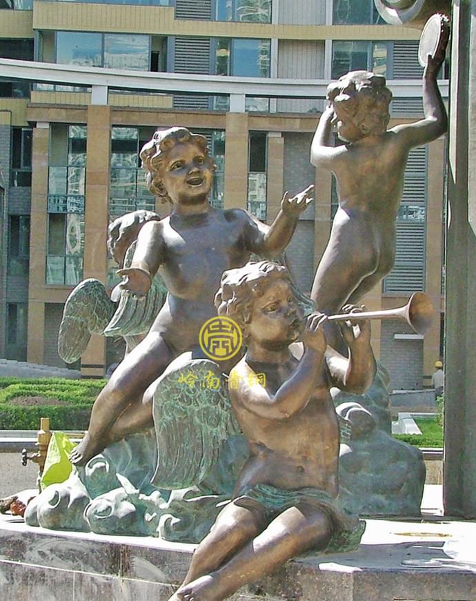 北京富力城房地產《天使》銅雕塑工程 北京富力城房地產《天使》銅雕塑工程