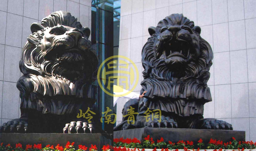 中國人民銀行內蒙古分行銅獅工程 中國人民銀行內蒙古分行銅獅工程