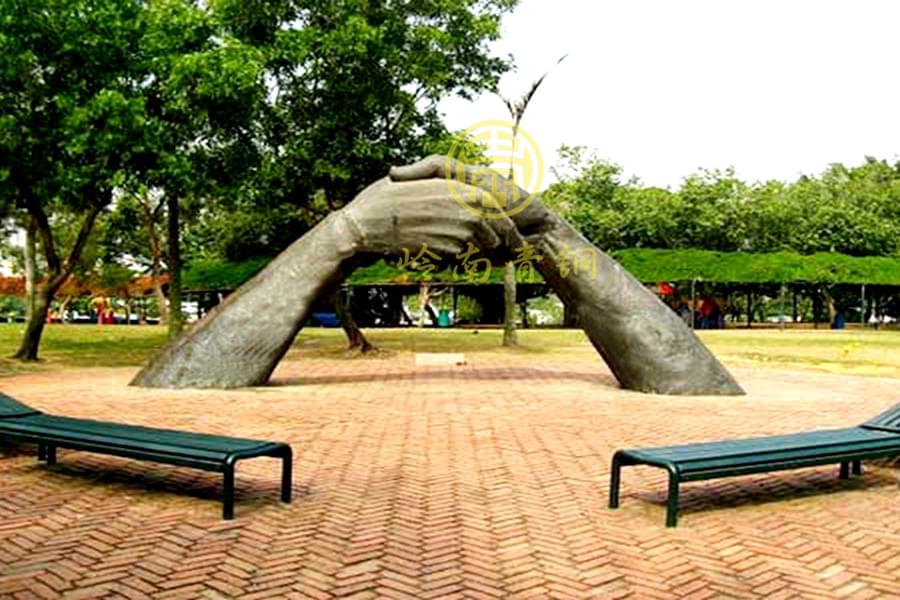 澳門孫中山紀念公園《永遠握手》大型公園雕塑工程  澳門孫中山紀念公園《永遠握手》大型公園雕塑工程