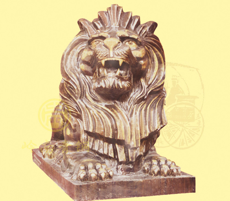 匯豐獅（4a號）長2.38米，寬1.08米，高1.68米