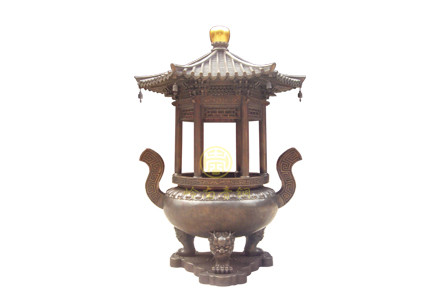 現貨：單層蓋圓香爐（高2.8米，口徑1.08米）
